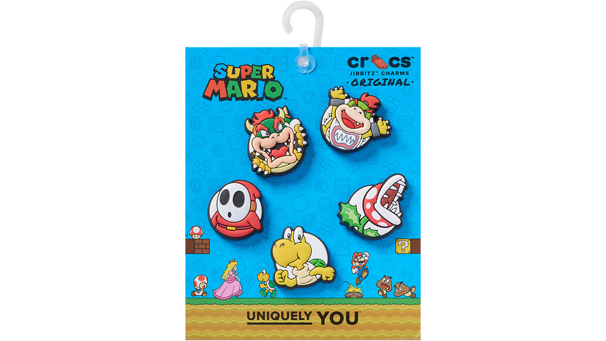 Super Mario™ Foes 5-Pack Jibbitz™ Shoe Charms - Nintendo Official Site